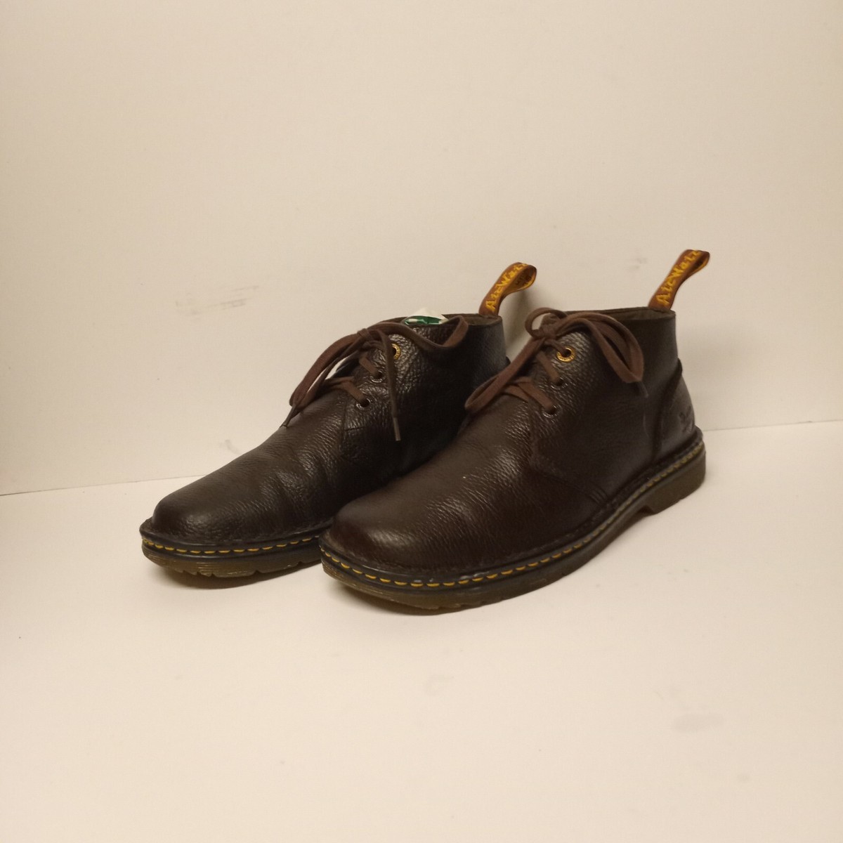 Dr Martens Sussex Boots Mens 12 Brown Leather Chukka Casual Workwear Dr. Martens Docs Industrial Sussex Chukka Bear Brown Leather  main image 4
