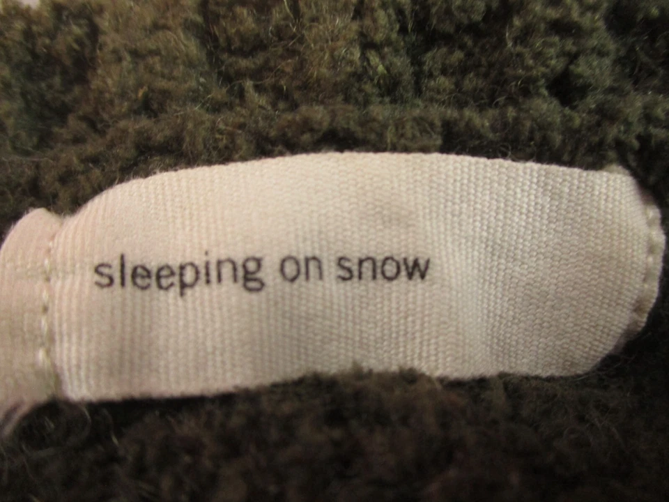 Anthropologie Sleeping on Snow Size M Cropped Wool Blend Cardigan Sweater Ivory - Image 3 of 4