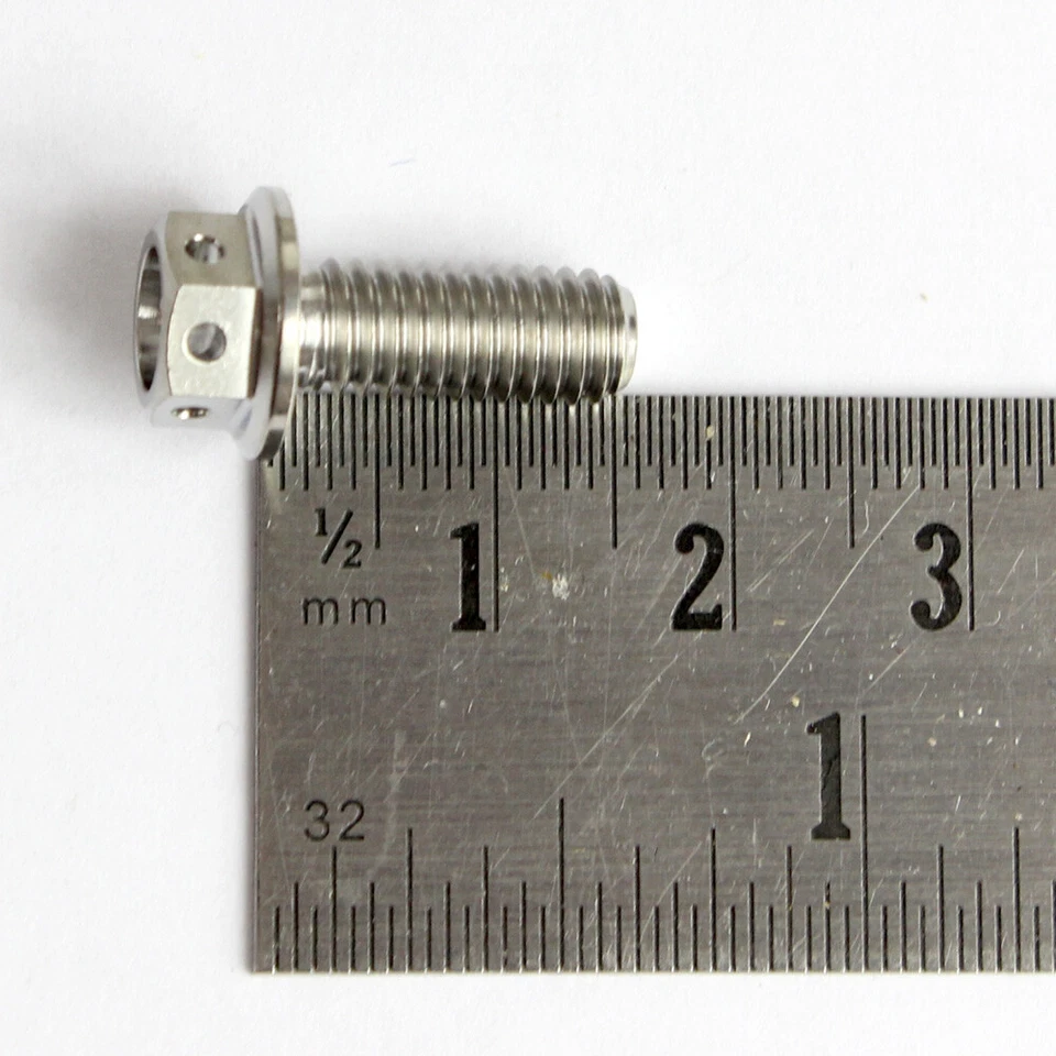 125 EXC M6 TITANIUM Cross drilled hex 10 - 60mm. Race track bolts. 690 Enduro - Image 2 of 4