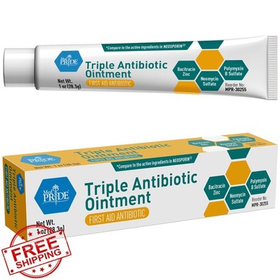 MedPride Triple Antibiotic Ointment 1 oz Tube