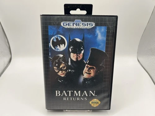 Batman Returns (Sega Genesis, 1992) Tested And Works Sega Genesis Game