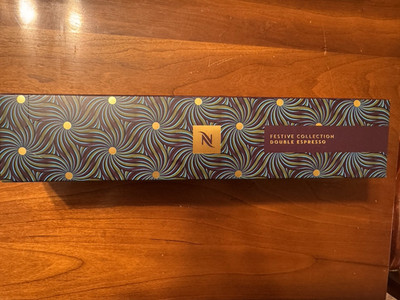 Nespresso Vertuo Festive Collection Double Espresso Coffee Pods & Capsules