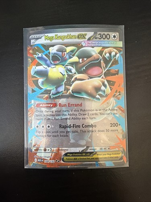 #ad Mega Kangaskhan ex 104 132 Double Rare Mega Evolution Near Mint $1.52