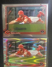 2025 Topps Chrome Matt McLain #278 RayWave Refractor - Base #278 Reds