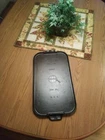 Reconditioned Vintage Griswold Cast Iron Griddle #8, No. 908 Erie PA . Very Good