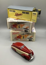 Schuco 1750 Foreign & Schuco Garage No. 1500 mit Telefon