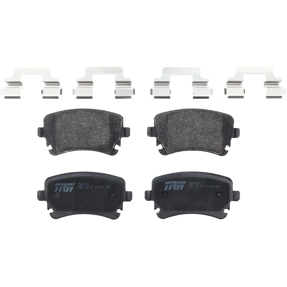 KIT-073024-881 TRW Juego de 4 ruedas discos de freno y kits de pastillas delanteras y traseras para VW Audi Foto 4 de 4