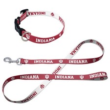 WinCraft Indiana Hoosiers Pet Leash and Collar Set