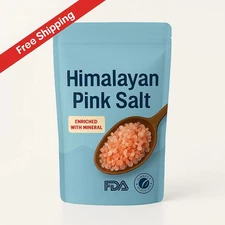 Himalayan Pink Salt Coarse Grain | 1–55lb Bulk | Edible Kosher Crystals