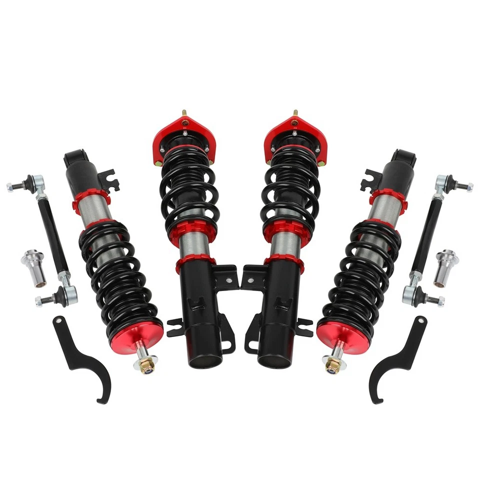 For 2007-2013 Mini Cooper Adj Height Coilovers Strut Shocks Suspension Kits 4pcs - Изображение 2 из 4