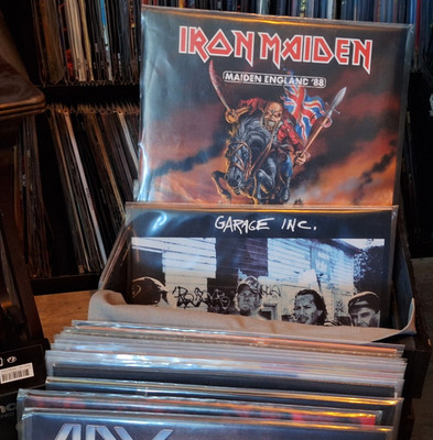 IRON MAIDEN / ungespielt - JUDAS PRIEST / SLAYER / METALLICA / SAXON / TYGERS