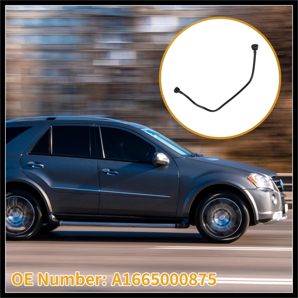 Radiator Hose for Mercedes-Benz GLE350 2016-2018 ML350 2012-2015 W166 3.5L New - Image 3 of 4