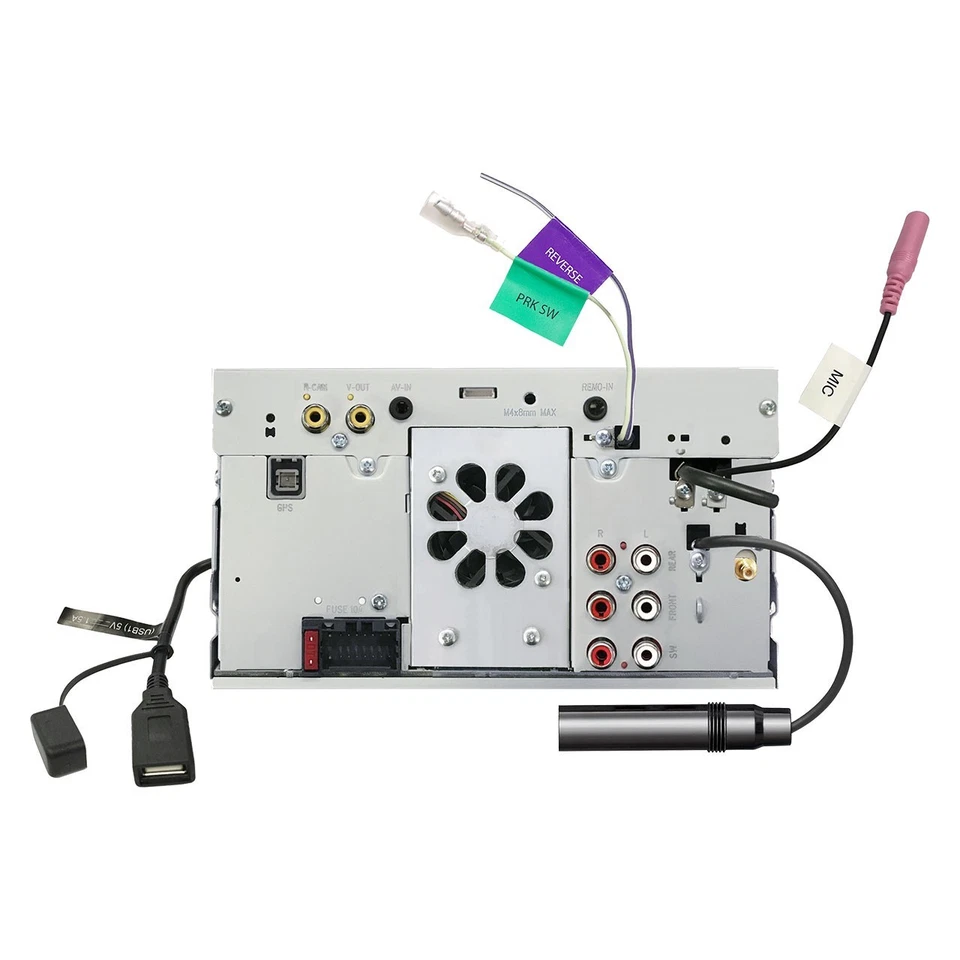 JVC KW-M785DBW 6.8" DAB+ USB Bluetooth Android Wireless CarPlay Car Screen - Image 4 of 4