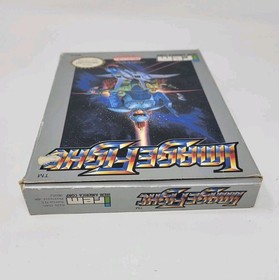 Image Fight Nintendo NES Game IREM 1990 Complete in Box CIB w/ Manual 