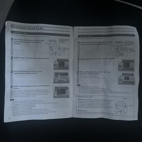 Sega Dreamcast Console Manual - PAL English French Booklet