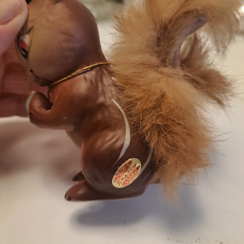Enesco, Spunky Squirrel W Bushy Tail, Vintage - Picture 5 of 6