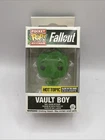 Fallout Funko Pocket Pop Hot topic Exclusive Glow in the Dark Vault Boy Keychain