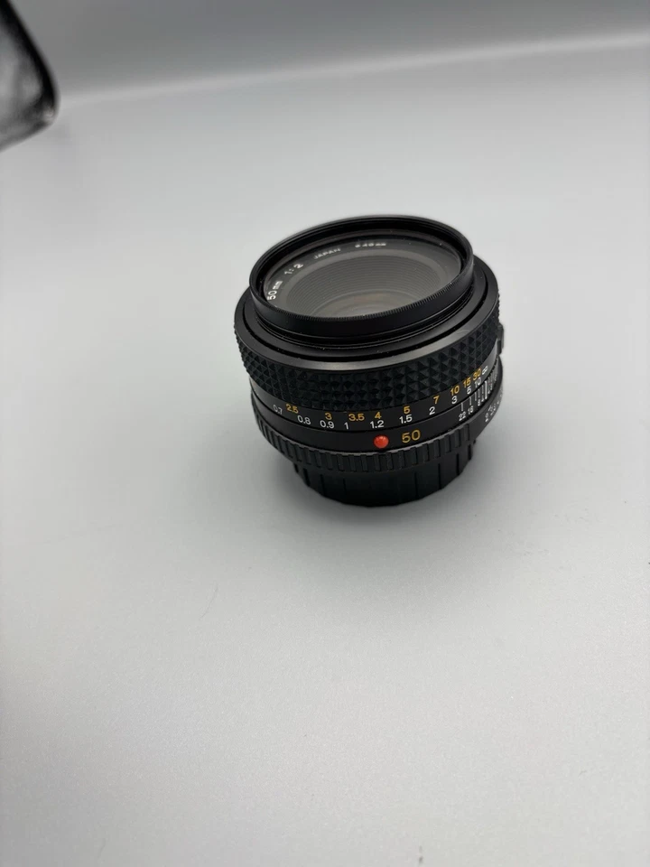 Minolta MD 50mm 1:2 F2 Camera Lens! ~ Tested Works - Image 4 of 4