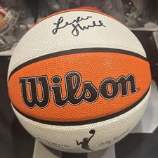 Lexie Hull - WNBA/Indiana Fever- Autographed Basketball - SWAU Authentication