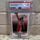 Upper Deck 2003-04 MVP LeBron James Cavaliers RC #201 PSA 9 Graded Card