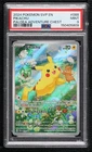 Pikachu (Paldea Adventure Chest) Holo Pokémon Scarlet & Violet Black Star PSA 9