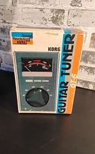 Vintage Korg Gt-6 Analogue Guitar Tuner - Made In Japan Tested Works Open Box