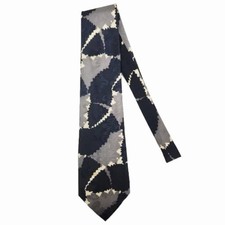 Vtg. Format Black Gray White Abstract Pattern...