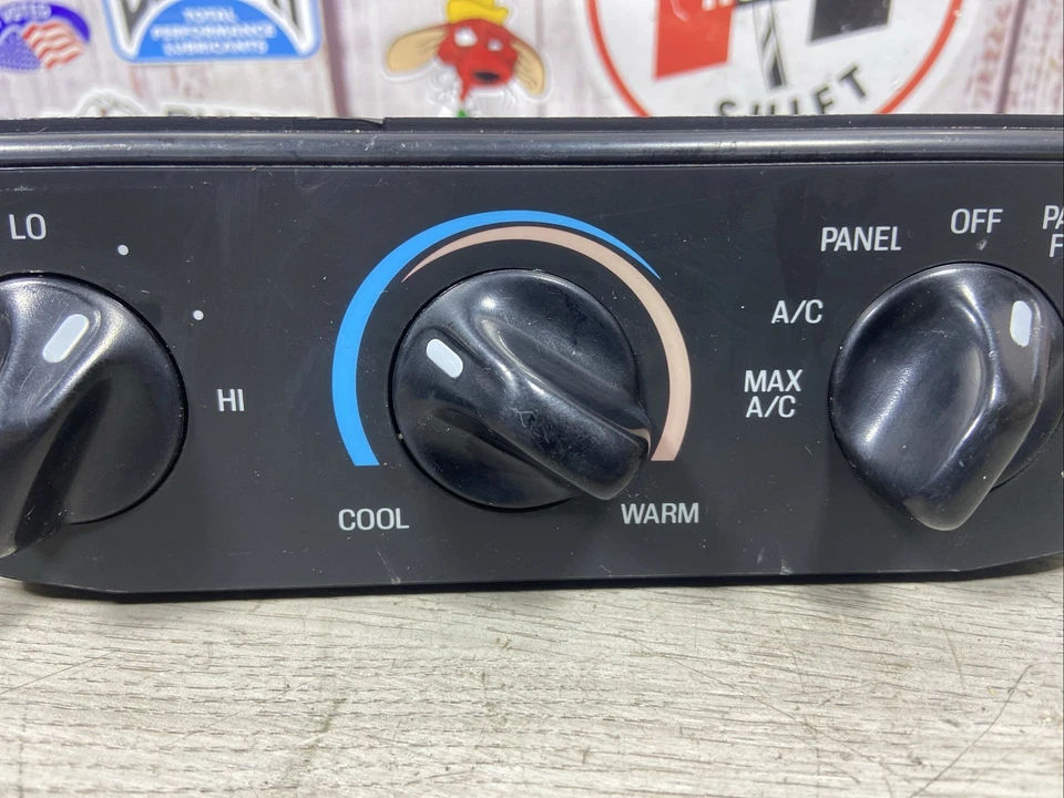 ✅ 1997-2003 FORD F150 AC CLIMATIZADOR CALEFACCIÓN TEMPERATURA INTERRUPTOR OEM Foto 3 de 4