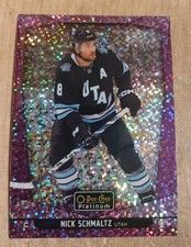 Nick Schmaltz 2024-25 O-Pee-Chee Platinum Violet Pixels #15 Utah Mammoth /299