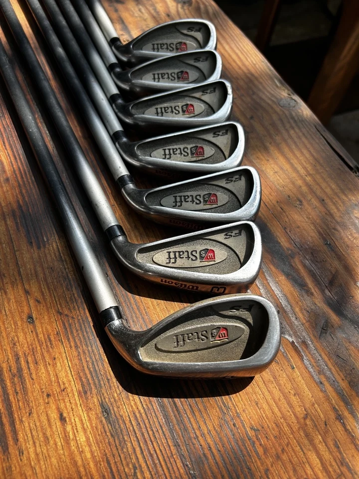 Wilson Staff Fat Shaft FS Irons P–9 (NO 8) | Graphite Shafts | Regular Flex GOLF - Image 4 of 4
