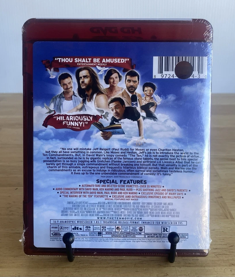 The Ten HD DVD HD-DVD NEW SEALED OOP Out of Print Ultra Rare Widescreen 2007 - Image 2 of 4
