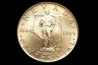 1964 Nevada Centennial Silver Coin  UNC-BU   .7 Oz(20 grams)  90% Silver