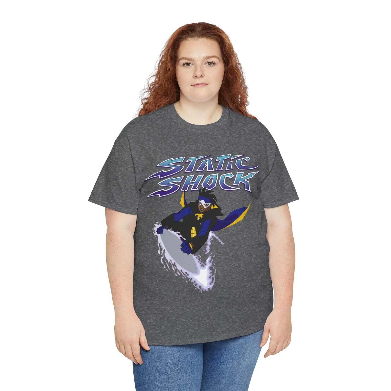 Static Shock T-Shirt - Milestone Comics - WB - DC Comics - Virgil Hawskin