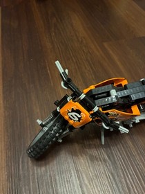 Lego Moto Cross Bike Technic 42007 Complete Used Free Shipping