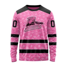Personalized Florida Everblades Sweater Special Pink Fights Breast Cancer 1