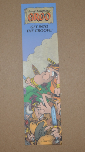 DARK HORSE COMICS SERGIO ARAGONES GROO PROMOZIONALE BOOK MARK 2001 MAI USATO NM