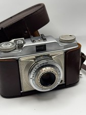 Vintage Agfa Silette 35mm Film Rangefinder Camera With Original Case