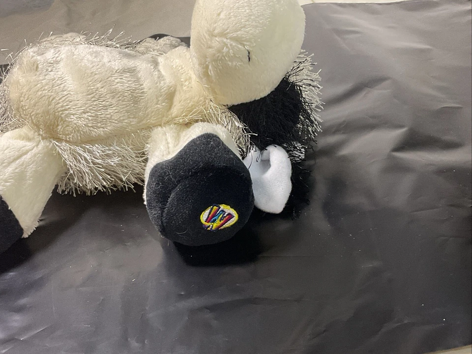 Webkinz Lil’ Kinz HM003 Black & White Cow 8” Plush (No Code) - Image 4 of 4