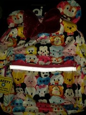 Disney Tsum Tsum All Printed 16" Girls' Large Backpack-New