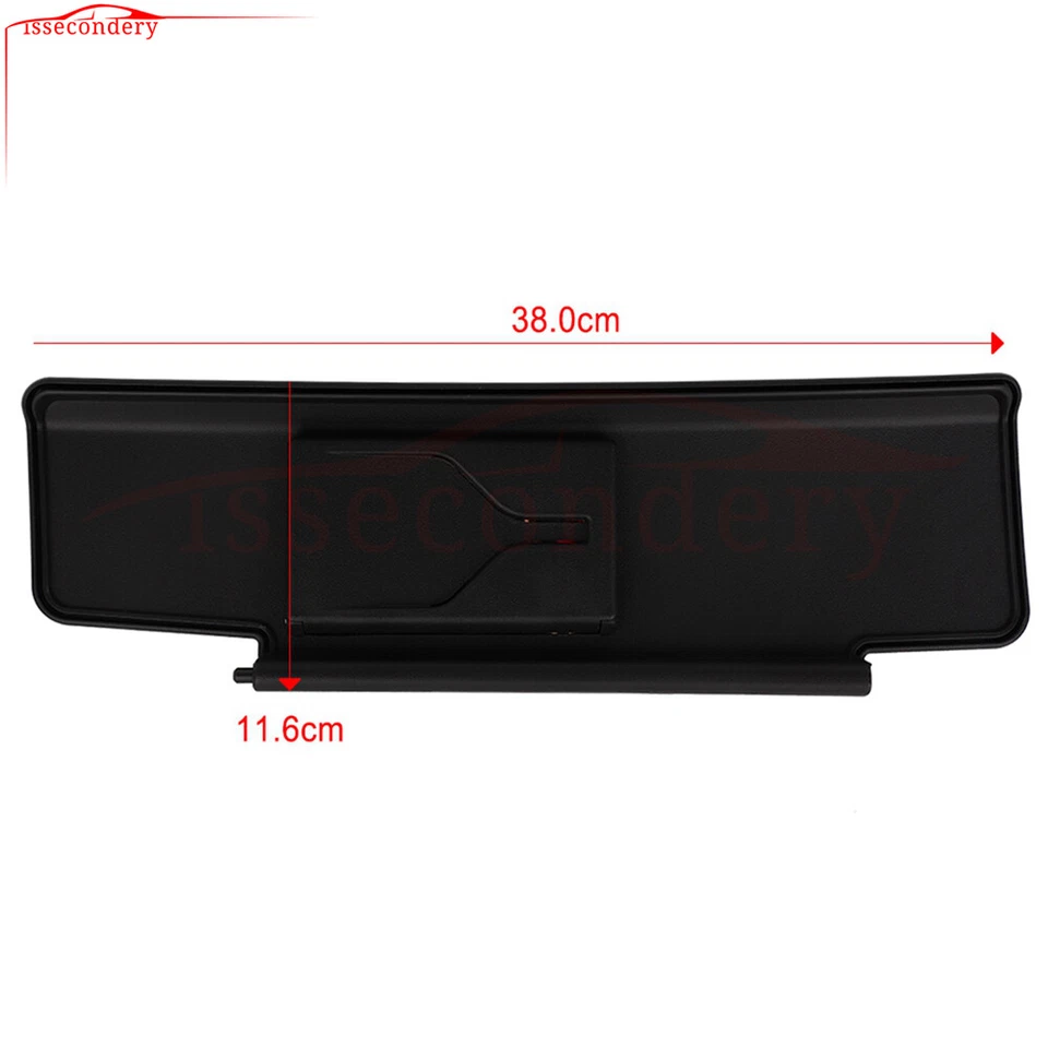 LH & RH Sun Visors Black Fits 2006-2015 Mazda MX-5 Miata Convertible Left Right Foto 4 de 4