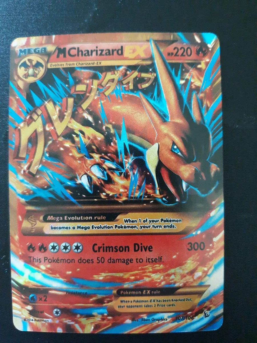 Pokemon - Mega-Charizard-EX (107) - XY Flashfire - Holo