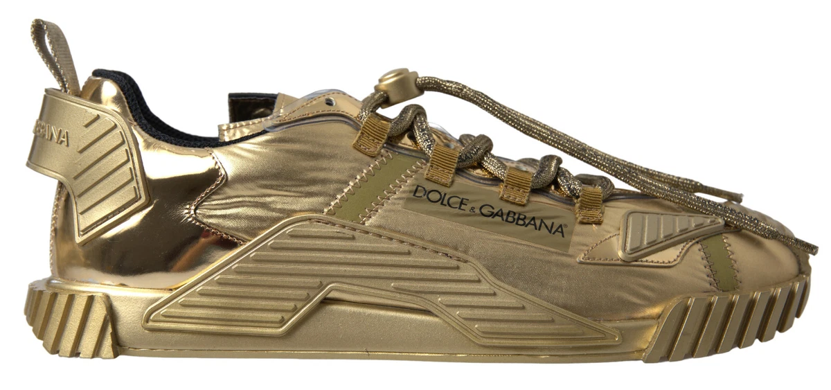 Dolce gabbana top shoes gold