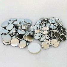 1.45"/37mm Metal Blank Badge Parts Supplies Pin for Button Maker Machine 1000Pcs