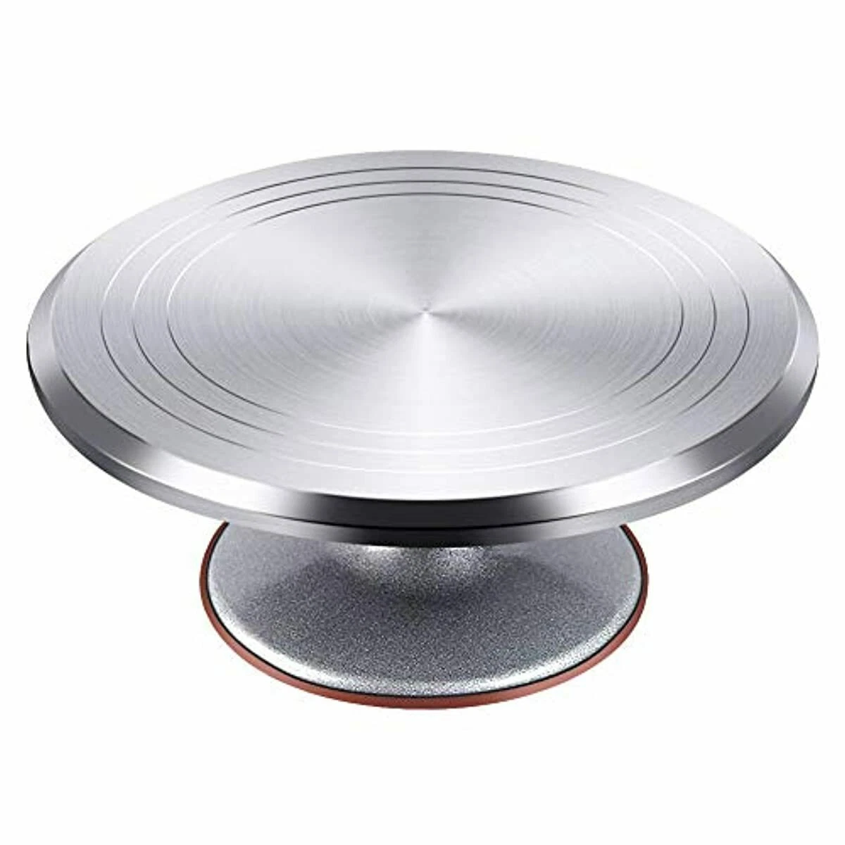 Kootek Aluminium Alloy Revolving Cake Stand 12 Inch Rotating Cake Turntable  New