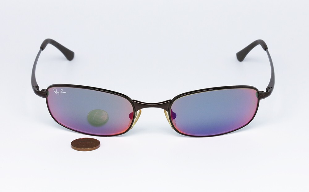 VINTAGE SUNGLASSES RAY BAN RB 3162 012/4G IRIDESCENT MIRROR BAUSCH