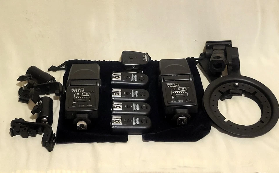 Juego completo de flash Yongnuo Digital Speedlite YN460 Foto 3 de 3