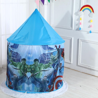 Tenda Gioco Per Bambini Supereroi &ndash; Play House Spiderman Blu/rossa, Per Bambini 2-10 Anni