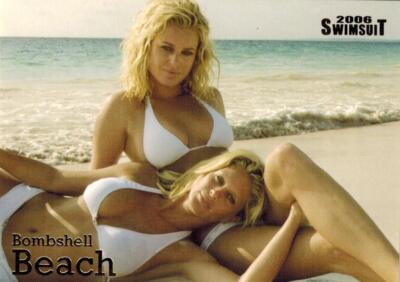 2006 Sports Illustrated Bombshell Beach Insert Card #6 of 10