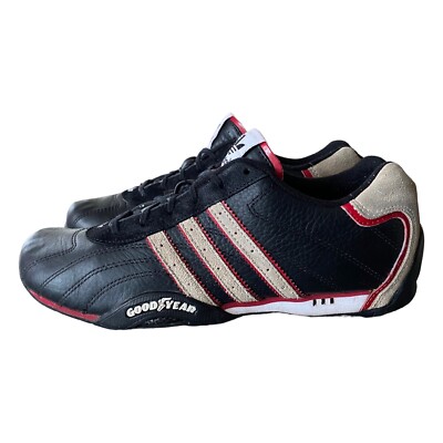 Adidas Adi Racer Low Kids 562105 schwarz Leder verpackt 2005 UK 5 EU 38