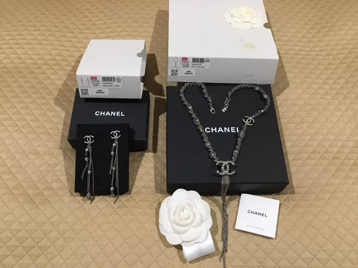 Chanel Set Chain Necklace with